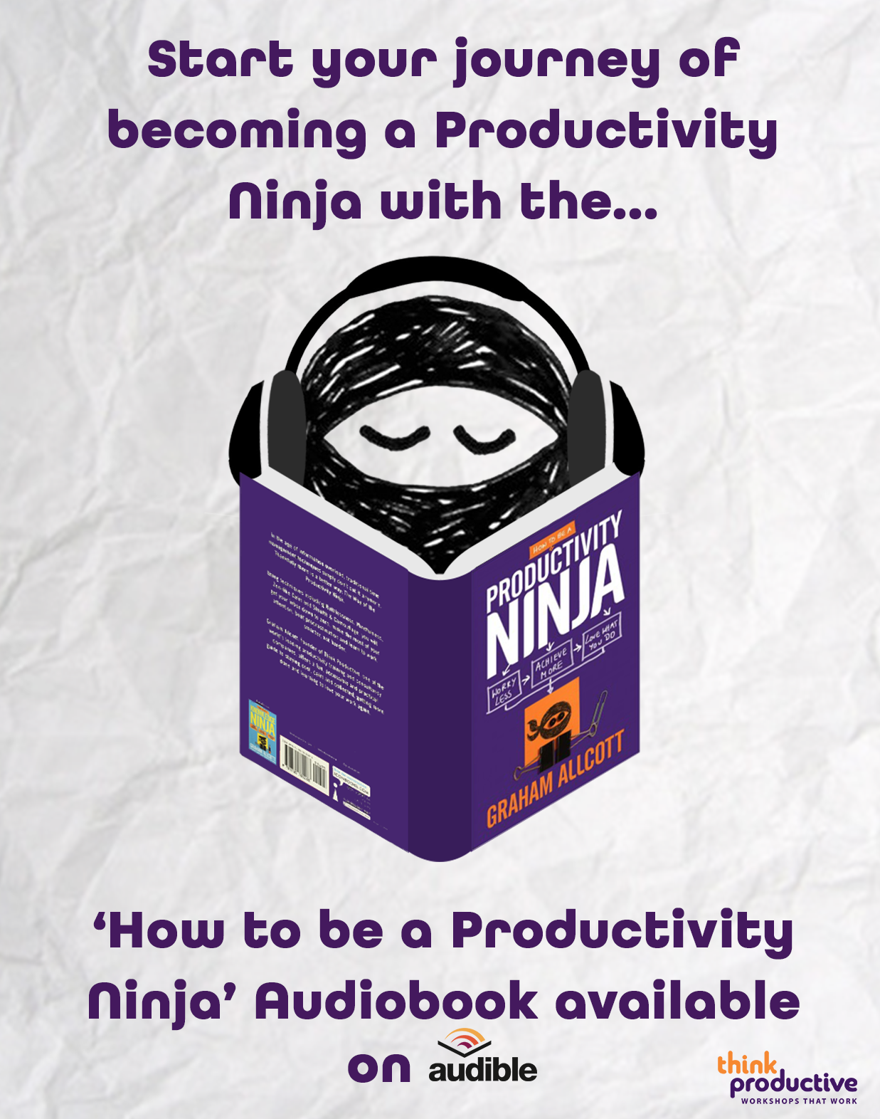 How to be a Productivity Ninja audiobook